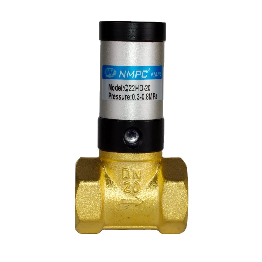 New Product Q22HD Series Two Position Two Way Piston Pneumatic air Control Solenoid Valves for Beverage Canning Equipment