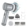 Boîte de couleur grise [6 têtes de brosse, têtes de brosse gris pur]