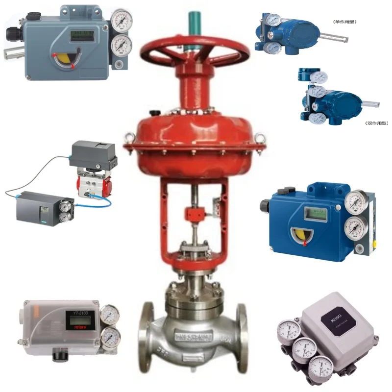 Valve Positioner Controller Stock Supplier na May Chinese Control Valve Para sa Azbil Siemens Koso Rotork-YTC Foxboro Valve Positioner