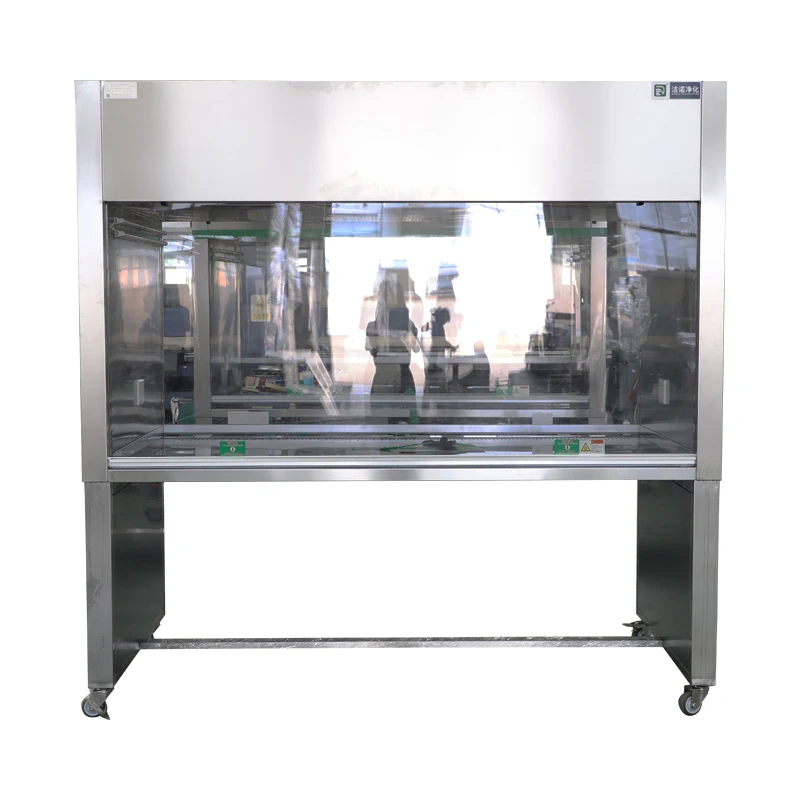 Class 100 Lab Horizontal Laminar Flow Hood with Hepa Filter Laminar Flow Cabinet Clean Bench