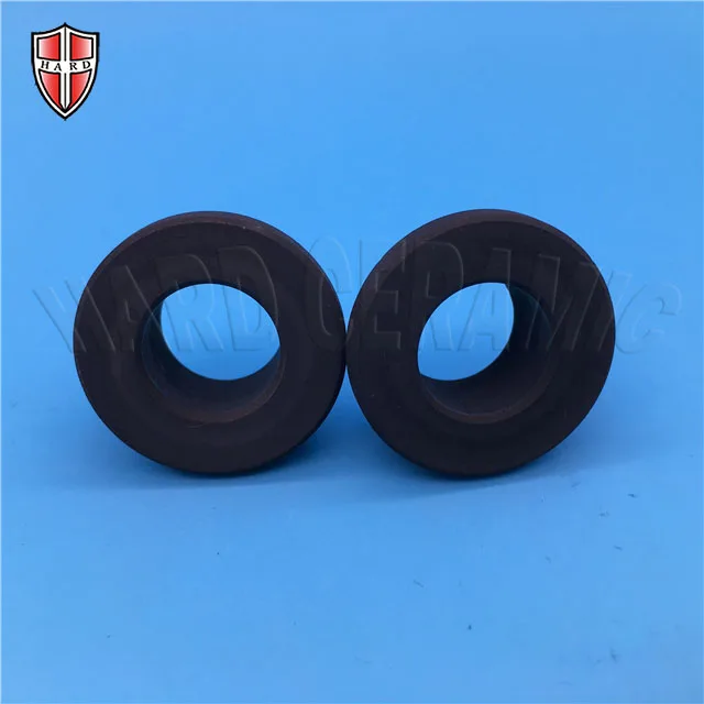 High Wear-resisting Silicon Carbide Ceramic Insulation Washer SiC Ceramic Sleeve