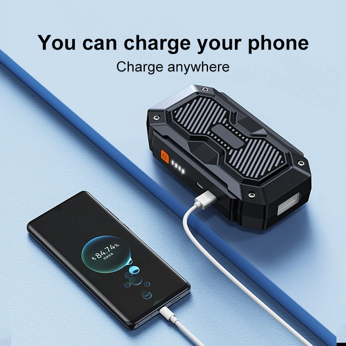 1000A Jump Starter Car Emergency Battery Power Supply Portable Power Station Car Battery Booster Automotive Battery Pack - view 6