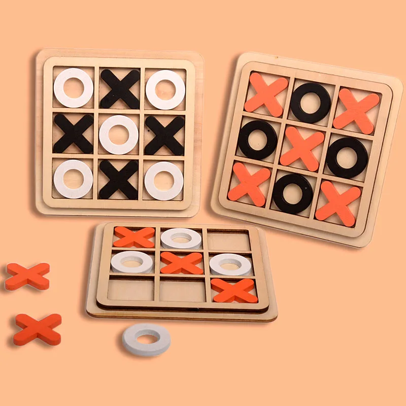 Tic Tac Toe Educational Puzzle Game for Kids Parents