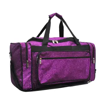 Custom Glitter Duffle Bag Travel Dance Duffel Bag for Cheerleading Team