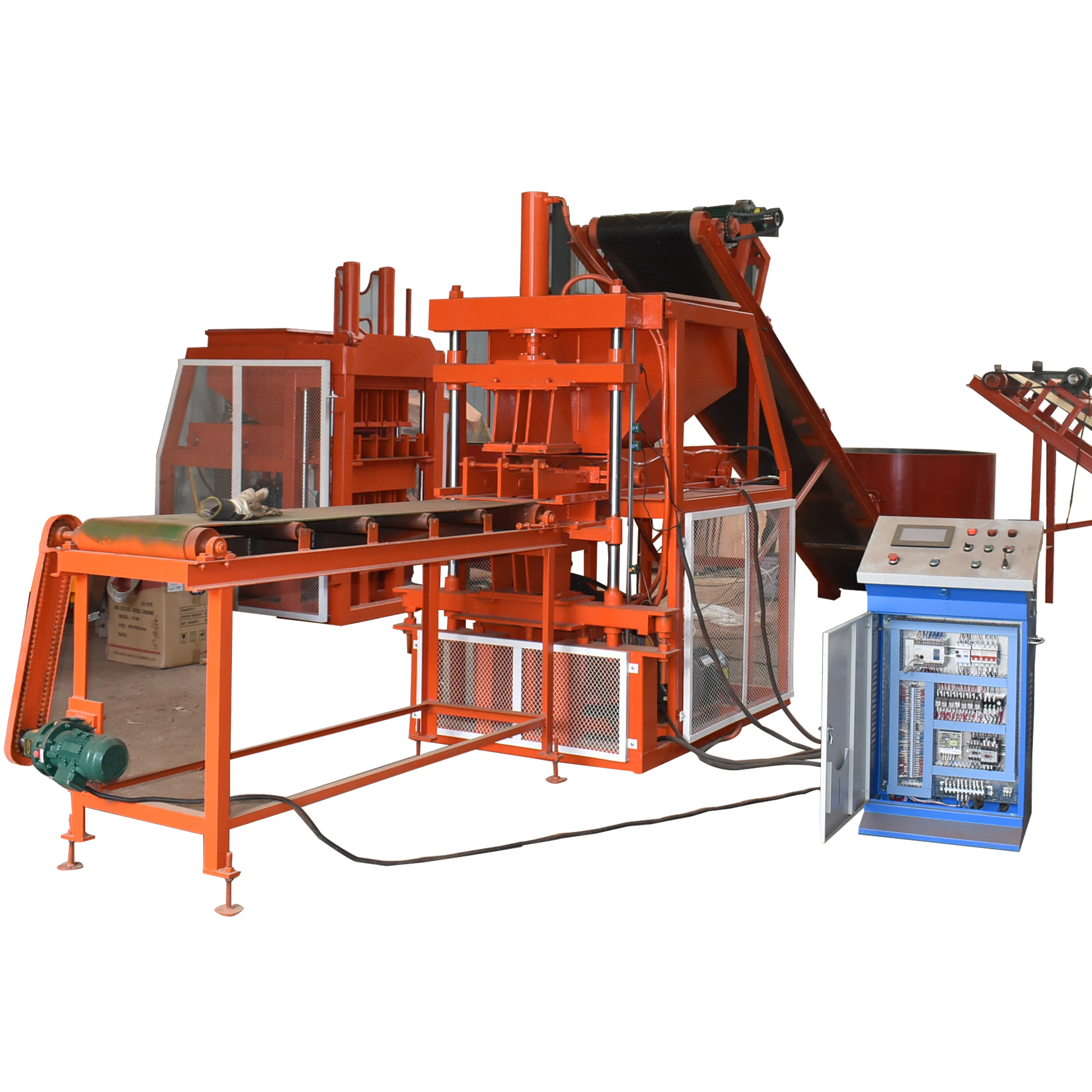 自宅でお金を得る小さな投資TX2-10レンガブロックお金を作る中小企業のアイデアのための機械製造機