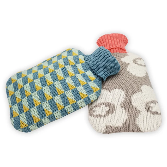 Filling 2L Rubber Knitted Cover Hot Water Bottle