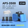 55w flow rate 3000l/h-1215m tank-1m hose