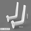 B-009 Soporte L - 2 unidades