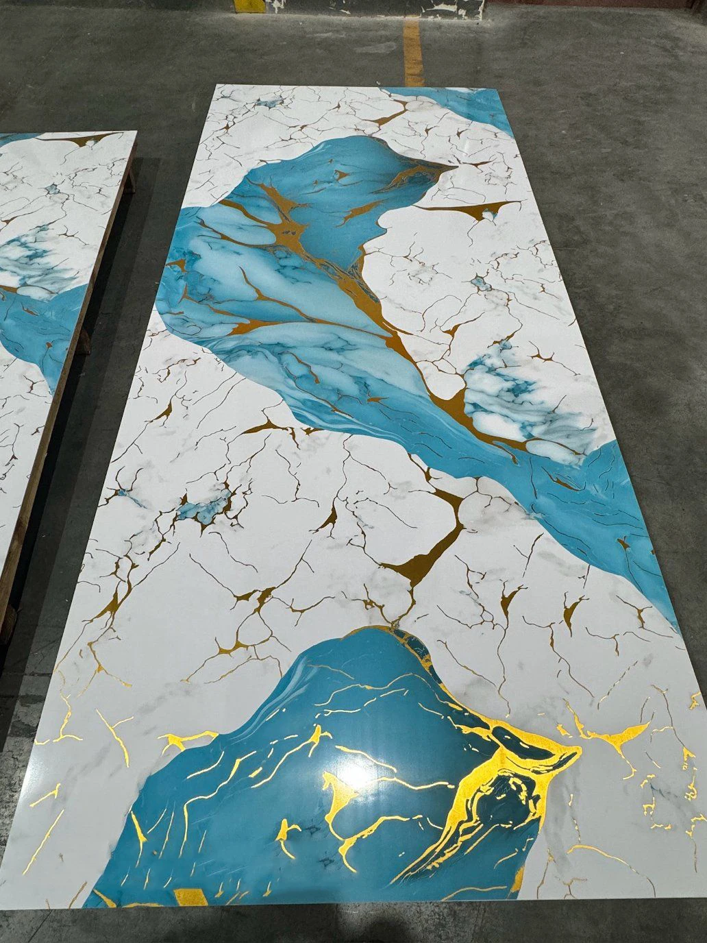UV Resistant PVC Marble Sheet for Sun Faced Interiors and Well Lit ...