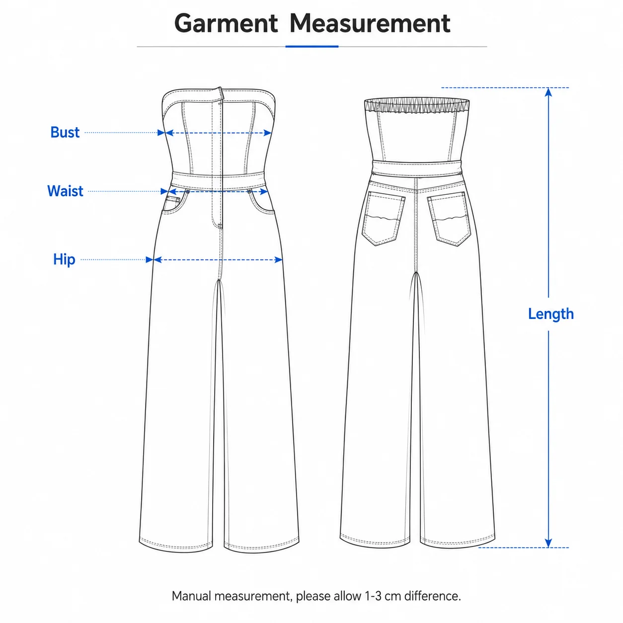 Size measurements