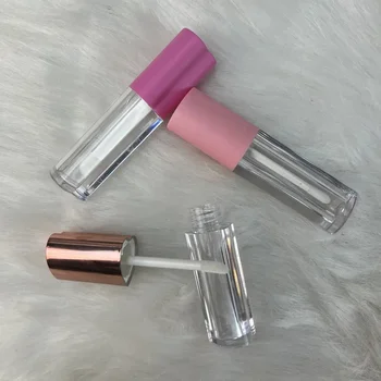 AMORIX 6er-Set Leere Lipgloss-Tuben 5 Ml Mit Zauberstab & Spritze – DIY-Kosmetik Für Lippenpflege