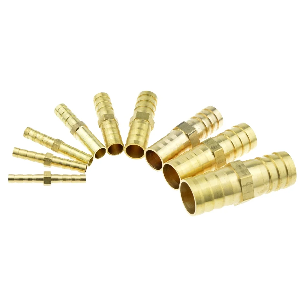 TOBO 1/2 Inch Externa l Threaded Cam Lock Elbow, Greenhead Pneumatic Gas Connector, Copper Fitting for Gas Hose - Hose Nipple