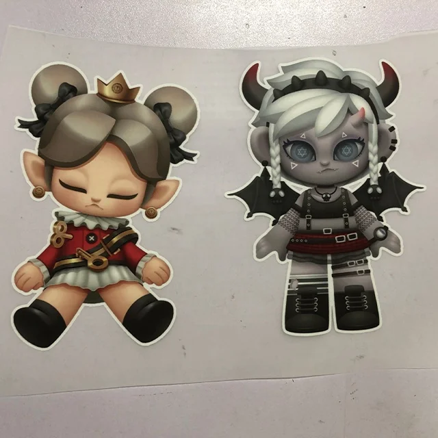 Factory wholesale Custom Cute carton DTF transfers Design Heat press transfers ready for Heat Transfers Vinyl Clothing Printing