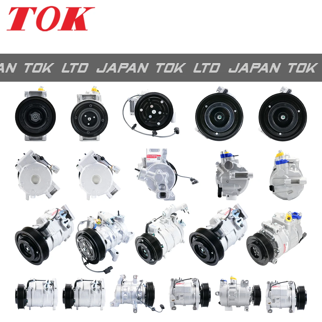 TOK AC Compressor Low Noise Energy Efficient Design for MAZDA