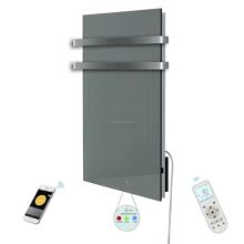 Overheat protection Function Built in Universal Safety Tip-over Switch M060P 600W Infrared Mirror Carbon Crystal Panel Heaters