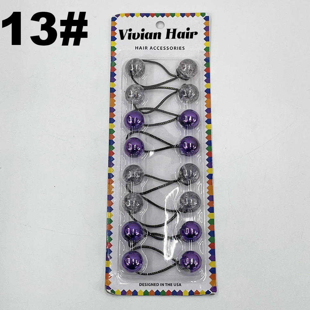 Аксессуары для волос в оплетке, шарики из хрустального шара, эластичные шарики для волос, аксессуары для косичек и локонов, Детские шарики, резинки для волос