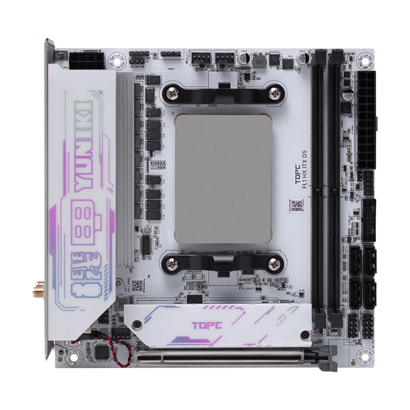 TOPC Ryzen 9 7945HX Mini ITX Motherboard Combo - 16 Cores, 5.4GHz
