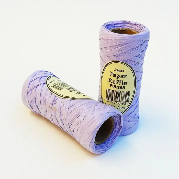 Pulsar Paper Raffia Ribbon 25 Yards Purple Gift Wrapping| Alibaba.com