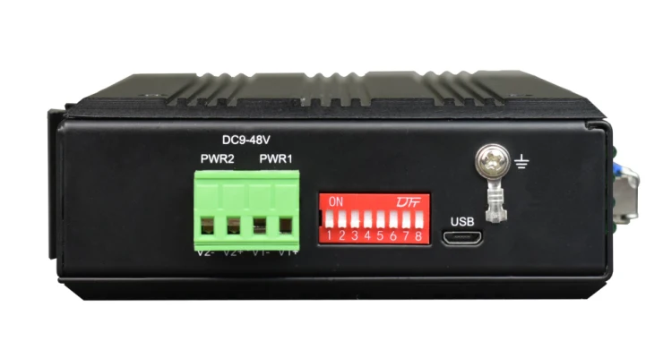 Serial RS485 RS422 RS232 To Ethernet Industrial Rail 1-4 Channel Serial ...