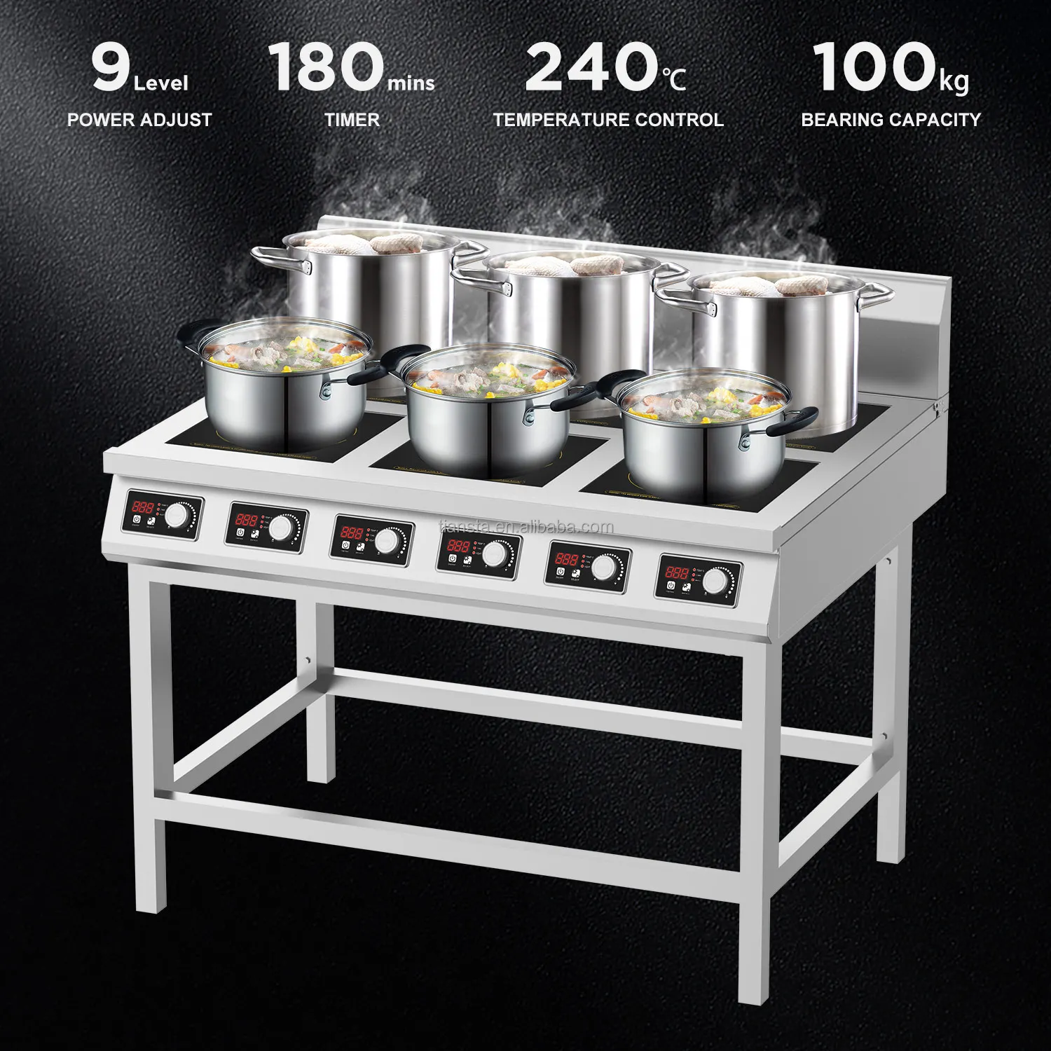 Factory Hot Sale Commercial Kitchen Cooking High Power Equipment Induction Cooker