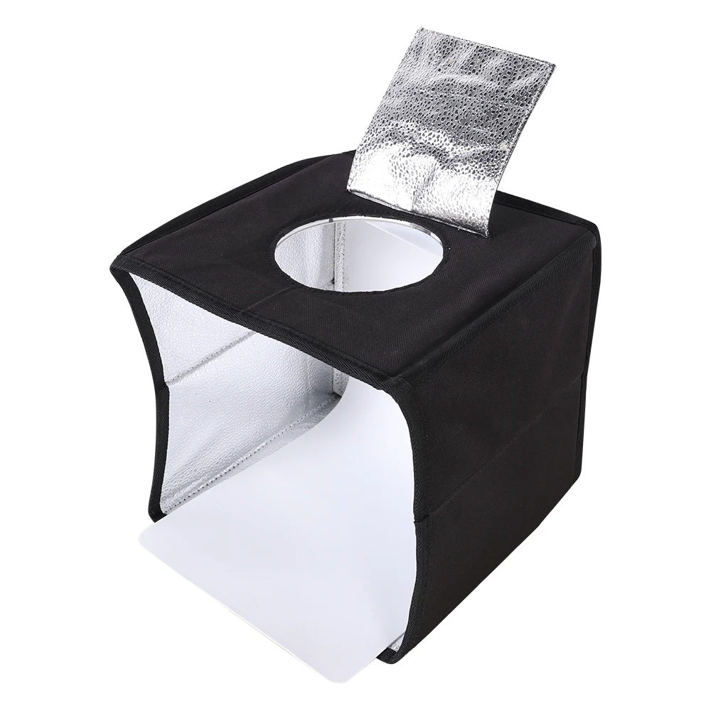 Портативный складной фотобокс Kaliou Z002 24 см для фотостудии с шестью цветными фонами тканевые аксессуары для фотостудии