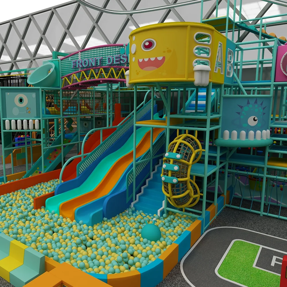 Factory Directly Children Wooden Indoor Play Ground Kid Play Structure