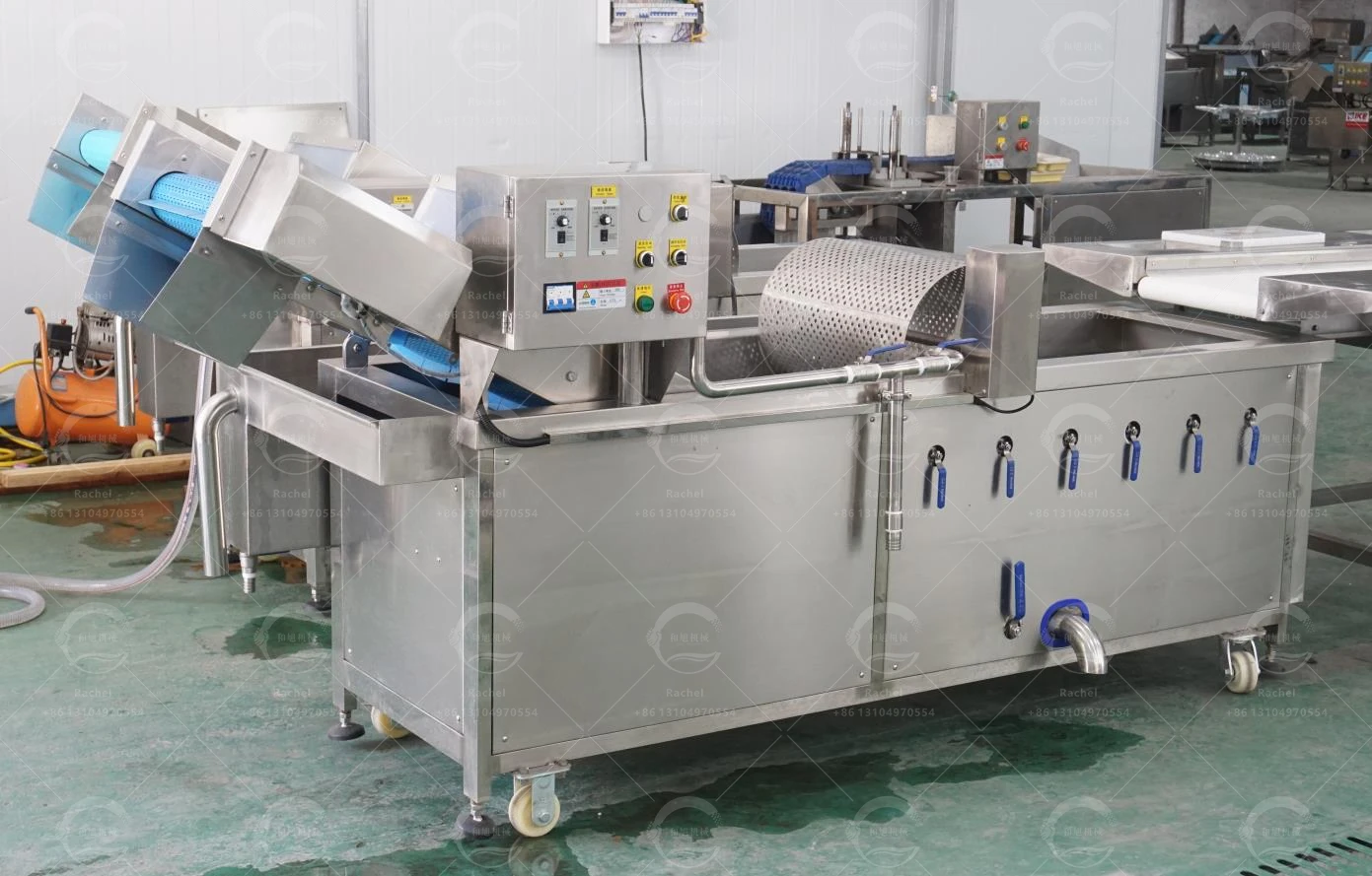 Professional Air Bubble Jute Leafy Cherry Tomato Washer Fruit And