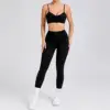 Black  Bra&leggings