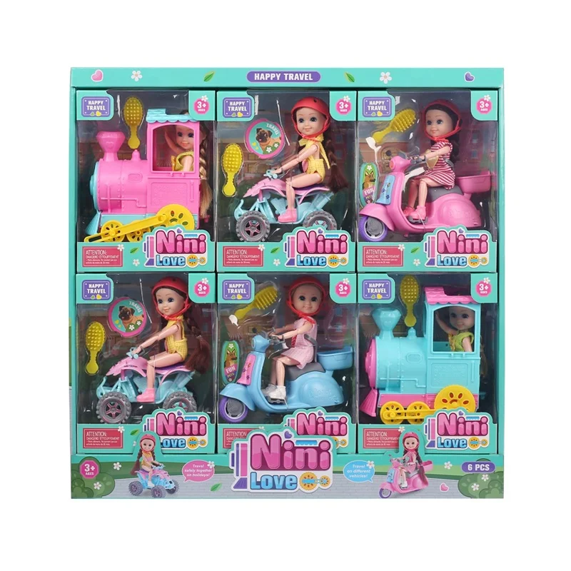Girl Toys Doll Play Set Little Girls Doll Set Outdoor Play Themed Doll