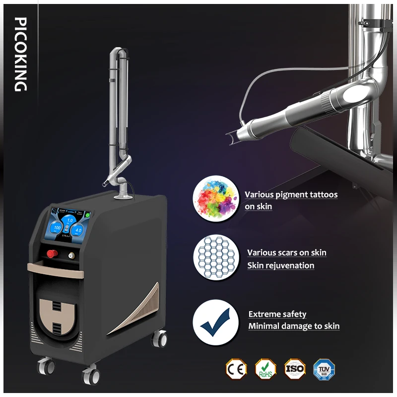 プロフェッショナルピコ秒レーザー 532 755 1320 1064 ピコレーザー Q