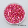 4 diamants en vrac rouge rose profond ab