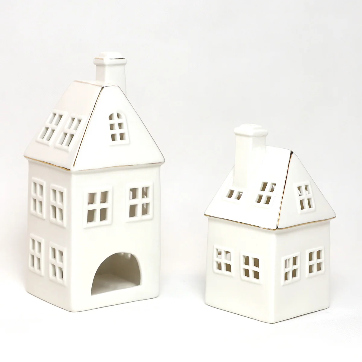 Ceramic House Tealight Holder Christmas Ceramic House Tealight Holder Christmas Ceramic Tea Light House Christmas