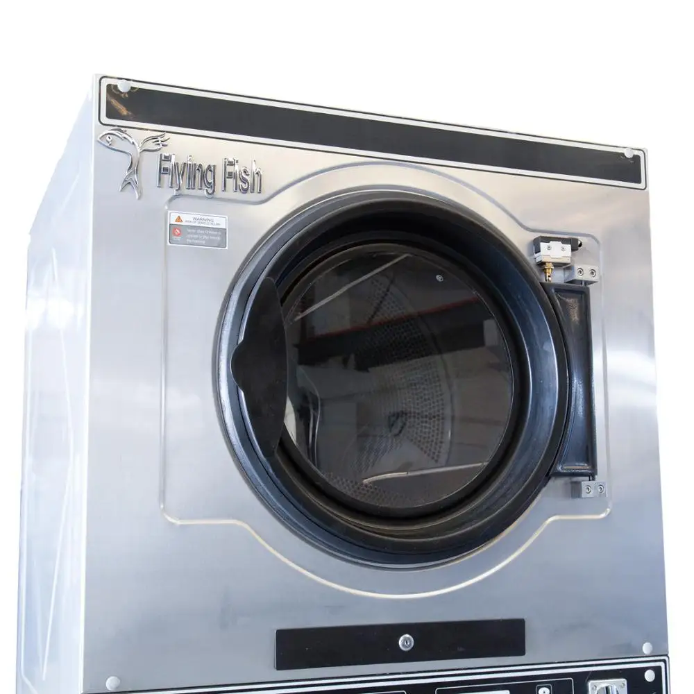 Industrial Used Double Stack Washer and Dryer