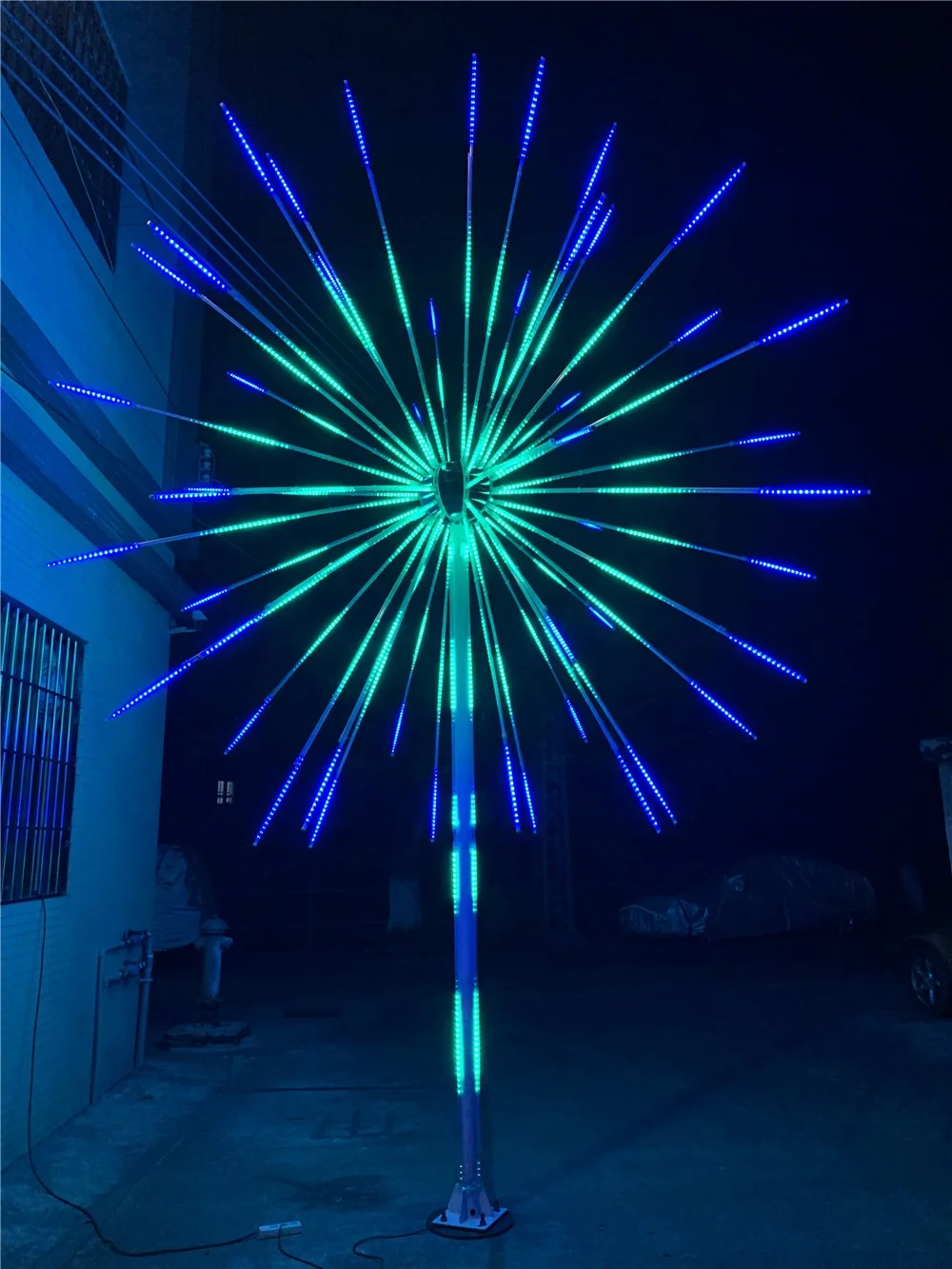 Holiday Christmas Decoration Led Firework Lights Outdoor Led Fireworks Tree Lights