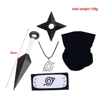 5 Kunai Naruto Minato Itachi Uchiha 2 Shuriken Kit Ninja Akatsuki