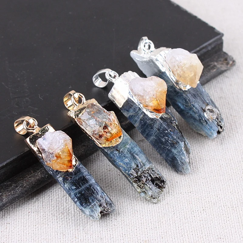 raw crystal pendants wholesale
