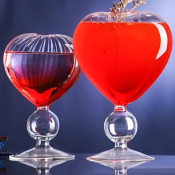 Brand Clearance!!Heart Shaped Cocktail Glass 310ML Love Heart Wine