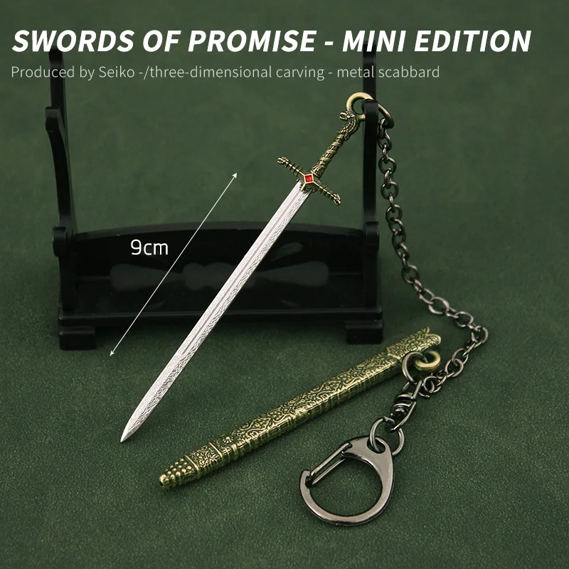 Game of Thrones Keychain Sword Keychain Game of Thrones Dragon 3D Metal  Keychain