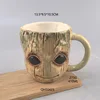 Tazza uomo albero marrone