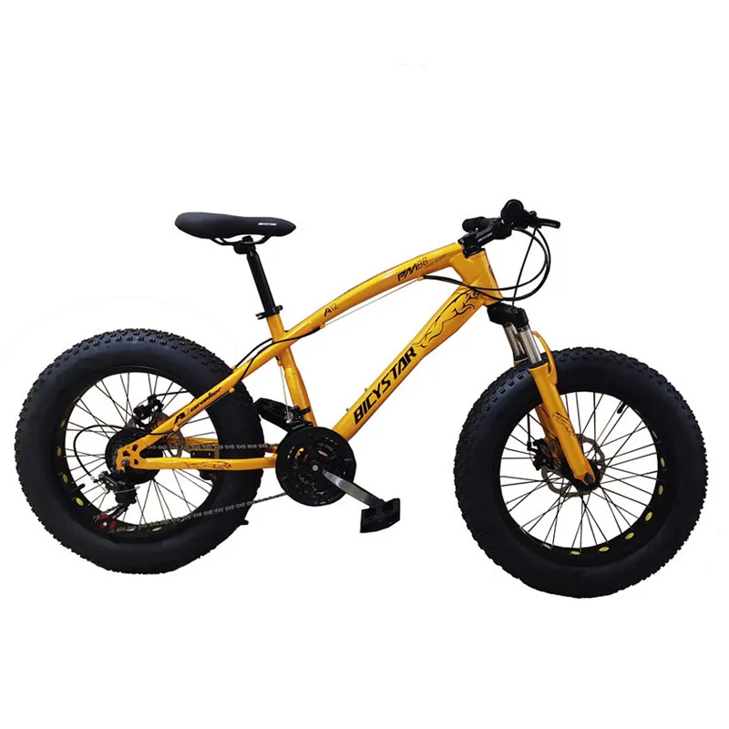 16 Zoll Gebrauchtes Mountainbike Rockshox 4-Zoll-Gabeln Fatbike Breitreifen  Faltrder Dreifach-Felgen