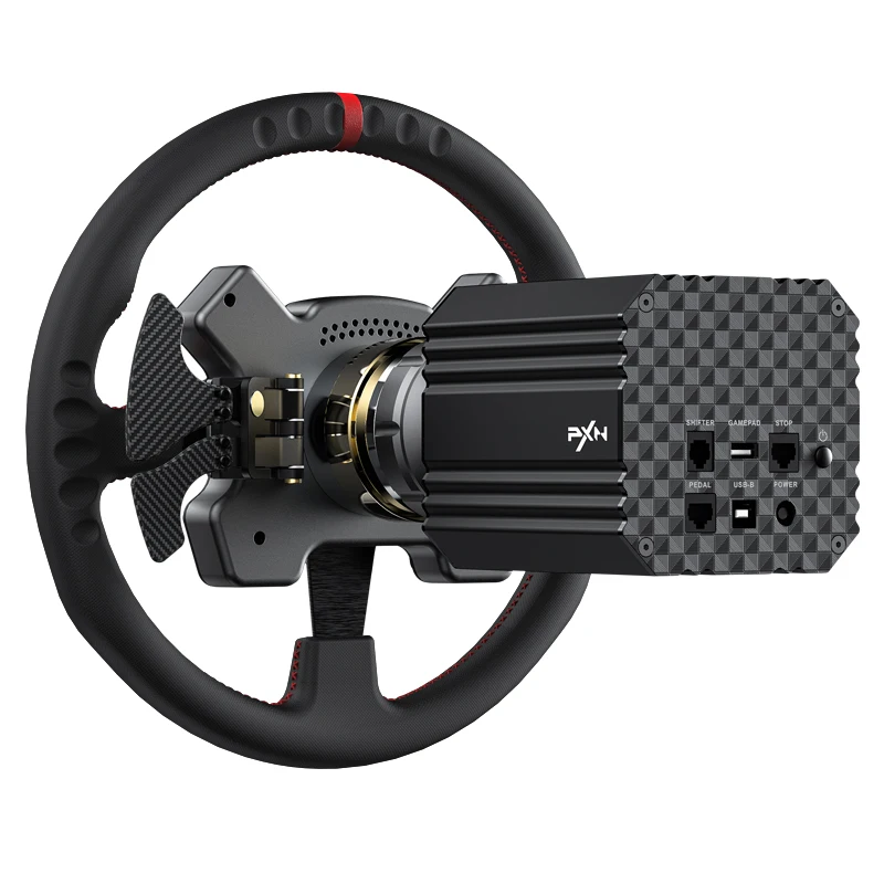 Original PXN-V12 Lite Racing Game Steering Wheel Simulator for PS4/PS5  Computer Suitable for Forza Motorsport 8/Horizon 4/GT