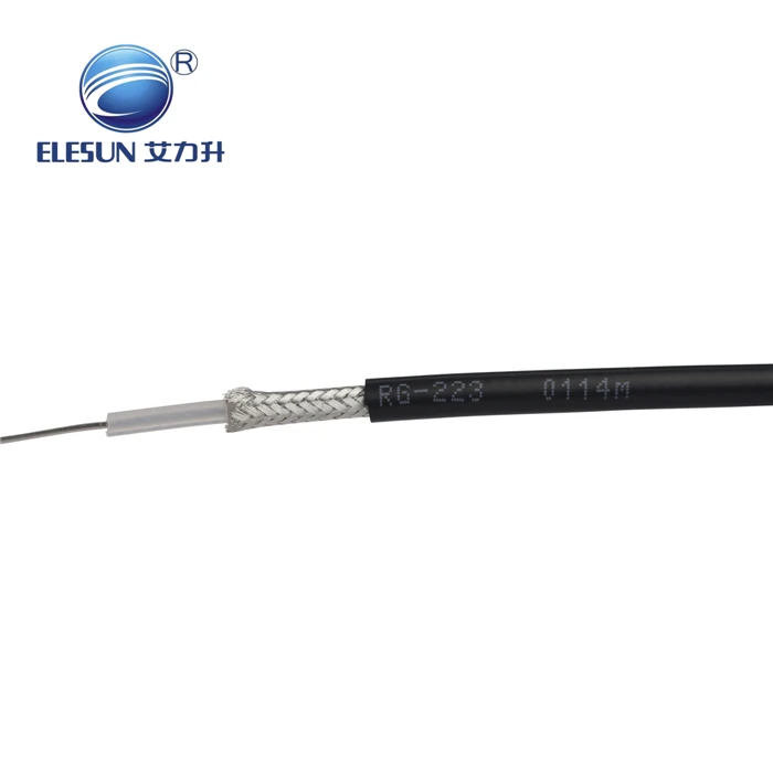 RG214 Double Braiding Coaxial Cable 50ohm High Performance Cabling