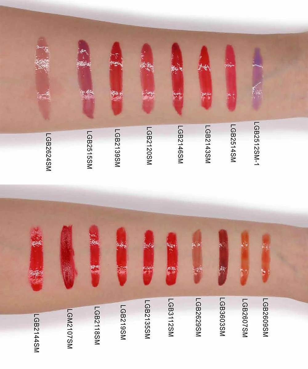 2 in 1 Double-end Lip Gloss Set Matte Velvet & Mirror Finish Liquid Lipstick Glossy Lip Glaze Plumping Fuller Lip Makeup Kit details