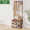 Taburete cambiador de zapatos y perchero para abrigos - 50 modelos