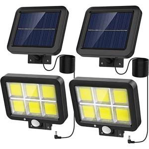 Vertak 2W Best Solar Lamp Home 1200mAh Battery Waterproof IP65 Solar Lamp Kit With 5m Cable