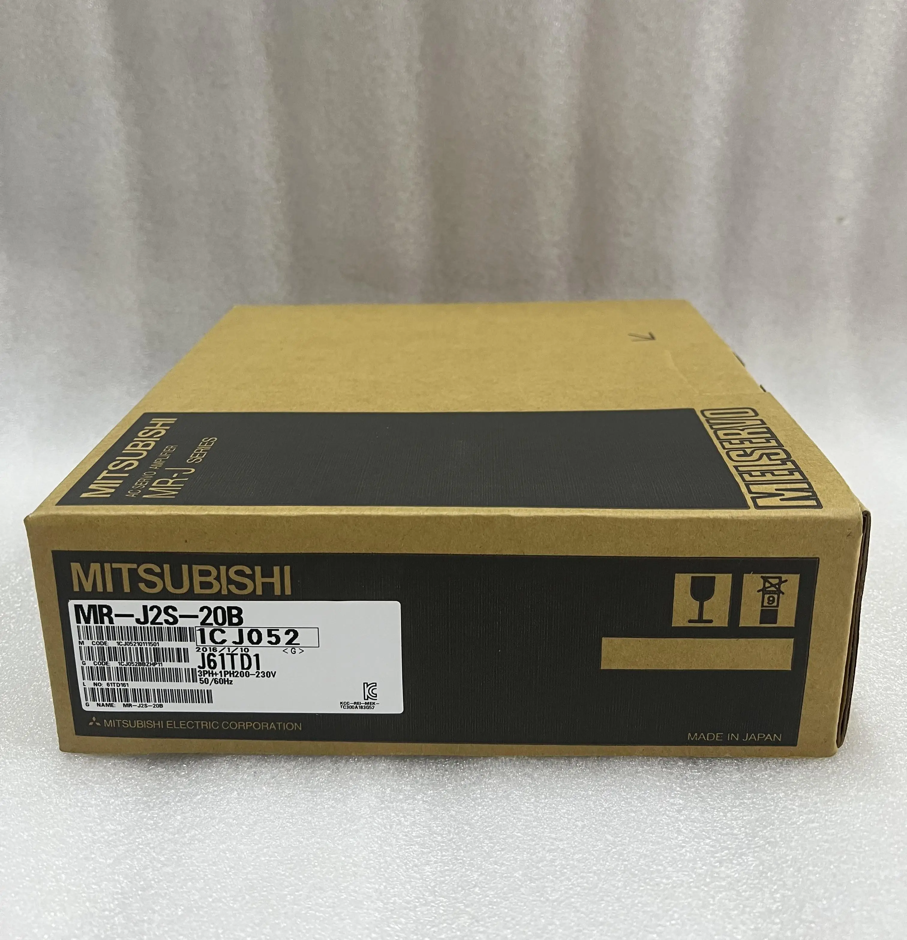Mitsubishi AC Servo Amplifier MR-J2S-20B