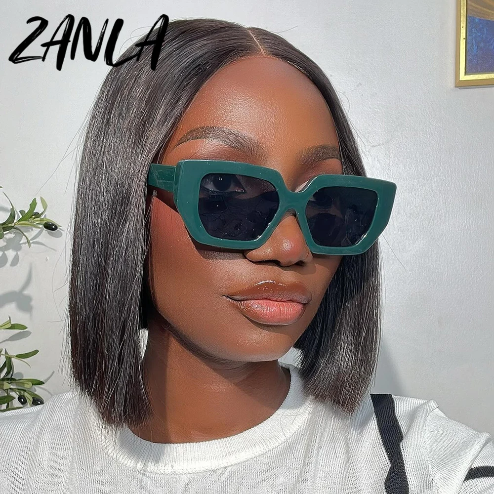 2024 High Quality Oversized Polygon Women Sunglasses Vintage  display picture 2