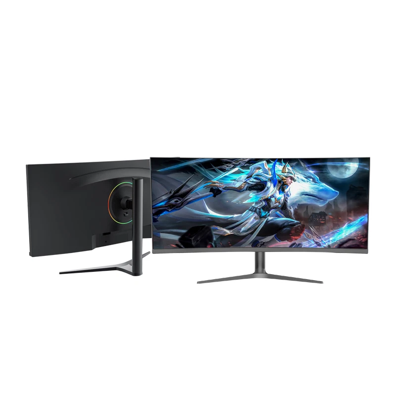 34 Inch Curved LED IPS Panel 4K 3440*1440 Gaming Monitor