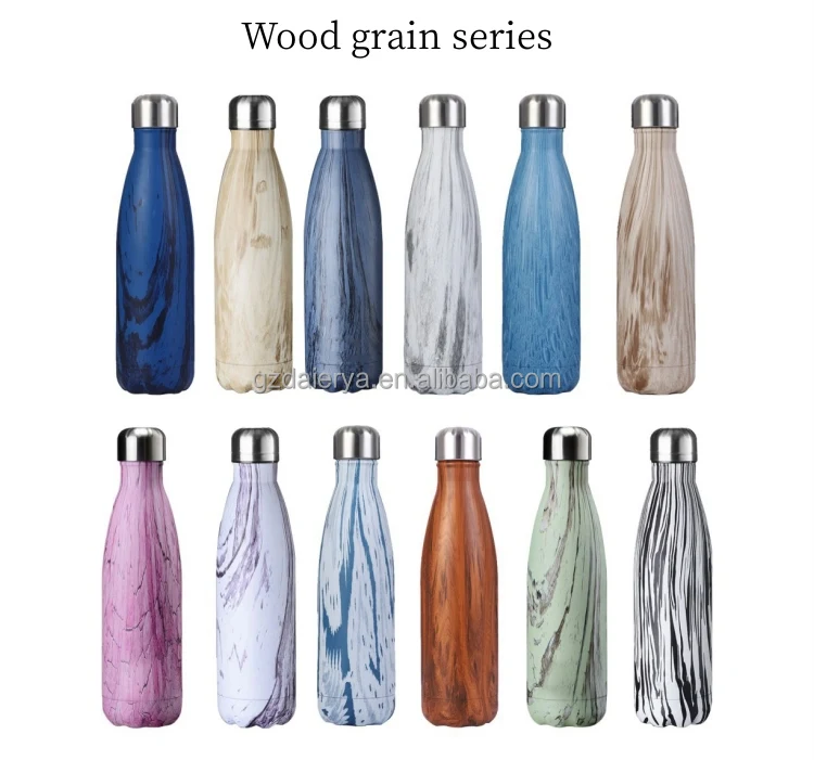 Wholesale 17oz Stainless Steel Vacuum Flask Customized Logo Gym Thermos ...