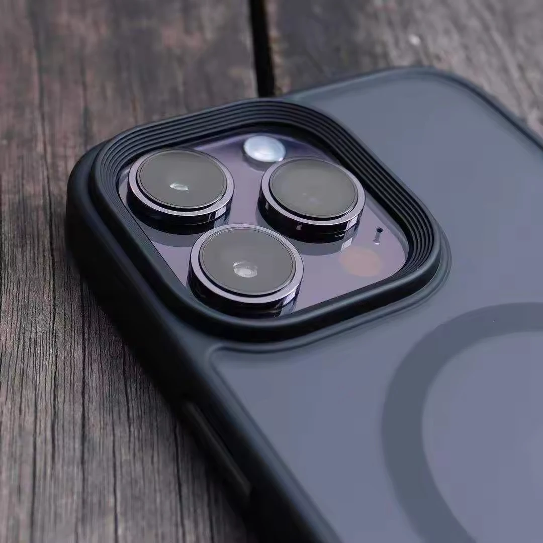 Luxury With Camera Protector Logo Hole Case for iPhone 15 14 13 12 Pro Max 14 Transparent Slim Silicone Shockproof Cover